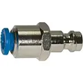 Riegler Einstecknippel push-in 8 mm, für Kupplungen NW 5, Messing vern.