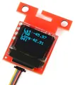 SparkFun Micro OLED Breakout, 64x48 Pixel, Qwiic, I2C, 10mA, adressierbar, 3.3V