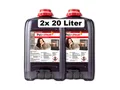 PetroHeat Petroleum 2 Kanister á 20 Liter Brennstoff für Petroleumofen, für mobile Petroleum-Heizung, Petroleumöfen, geruchsarm