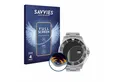 Savvies Displayschutzfolie Fullscreen Schutzfolie für Rolex Sea-Dweller 43mm (Date), 4 Stück, Displayschutz Folie Fullcover Klar Transparent
