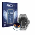 4x Full-Screen Schutz Folie für Rolex Sea-Dweller 43mm (Date) 3D Edge Display