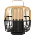 Tischleuchte Forestier, Bamboo Square M, Schwarz, für Wohnzimmer, Bambus, Design - 56