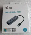 I-tec USB 3.0 Hub, passiv, 4 Port, Metallgehäuse