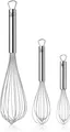 WMF Profi Plus Schneebesen Set 3-teilig Edelstahl Rührbesen Quirl