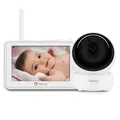Lionelo Babyline 8.3 Elektronisches Babyphone mit Full HD 360° Kamera 5" Bildschirm 200m Reichweite Zwei-Wege-Kommunikation Schlaflieder Geräusche 8 h Akku Nachtmodus Temperatursensor VOX-Funktion