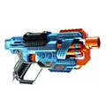 NERF Elite 2.0 Commander RD-6 Blaster, 12 Darts, 6-Dart Rotationstrommel, Tactical Rail Steckschienen, Befestigungspunkte, Mehrfarbig, 6.7 x 36.2 x 24.1 cm, für Jungen und Mädchen