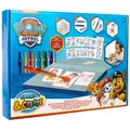 PAW PATROL - Sprühstift-Set Deluxe - Malstifte für Kinder - Malset mit Buntstiften und Malvorlagen (PW22368)
