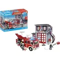 PLAYMOBIL Action Feuerwehr-Megaset - Transparent