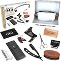 Set zur Bart - Bartpflege Beard Box. BARBER TOOLS