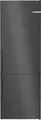Bosch KGN49VXCT Stand Kühl-Gefrier-Kombi 203cm Edelstahl schwarz NoFrost VitaFresh LED-Beleuchtung EEK:C