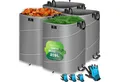 KESSER Gartensack, 219 l, (4-tlg), Pop-Up-Gartensack Laubsack Gartenabfallsack inkl. Handschuhe