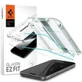 Glass für iPhone 15 Spigen - 9H Schutz Vollabdeckung 2Stk 0,2mm
