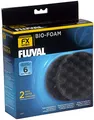 Fluval Bio Foam Schaumstoffpatrone für Fluval Außenfilter FX4 , FX5 und FX6, 2er Pack