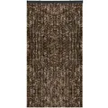 Arsvita Flauschvorhang 80x185 cm in Meliert Beige - Braun, Perfekter Insekten- und Sichtschutz für Ihre Balkon- und Terrassentür, viele Farben