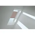 VELUX Standard-Plissee  manuell FHL P04 1276S Mokka gep.,Schiene alu       PG:P