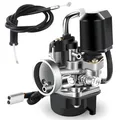 Wilktop 17.5mm Vergaser, Ersatzvergaser mit 17.5mm Durchlass für die Meisten 50ccm Roller