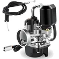 Vergaser 17.5mm für 50ccm Roller Piaggio Gilera Ersatzvergaser mit E-Choke