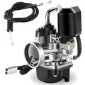 Vergaser 17.5mm Roller Ersatzvergaser E-Choke für Piaggio Vespa Aprilia
