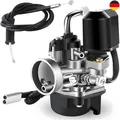 Vergaser 17,5 mm Ersatzvergaser mit Choke für Piaggio Roller