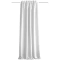 Lärmschutzvorhang Acustico, Weiß, Textil, Uni, 135x160 cm, Lärmschutz, Wärmeschutz, Wohntextilien, Gardinen & Vorhänge, Fertiggardinen, Lärmschutzvorhänge