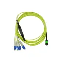 BlueOptics LWL MPO/4xLC Breakout Kabel G.657.A1 Singlemode 10 Meter