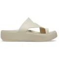 Crocs Herren Getaway Platform Toe Loop Sandalen, Sandstone, 41/42 EU