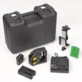 Stabila Kreuzlinien Lot Laser LAX 500 G 12V Akku Ladegerät 7-teiliges Set 19984
