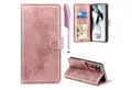 LuxusKollektion Flip Case Handyhülle Samsung Galaxy S24 Ultra Premium PU Leder Wallet Case