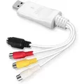 August VGB300 USB Video Grabber Audio Video Konverter zum Digitalisieren von VHS und Hi8 Kassetten