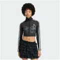 adidas Originals Trainingstop FIREBIRD CLASSIC LACE TRACK TOP (1-tlg) schwarz XS (32)