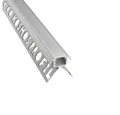 tktrading24 LED-Stripe-Profil C-T77 LED Premium Fliesenprofil Ecke aussen 10mm silber
