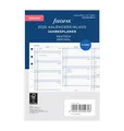 Filofax Kalender Pocket Jahresplaner vertikal (deutsch)2026