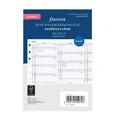 filofax Kalendereinlage POCKET Jahr 2026 Jahresplaner, Leporello, 26-68245
