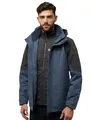 Jack Wolfskin Herren Romberg 3in1 Jkt M, Midnight Sky, XXL EU