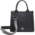 L.CREDI Handtasche Umhängetasche Phemia Hand Bag Black schwarz - Schwarz