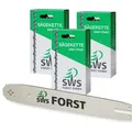 35 cm SWS Forst Schwert Set mit 3 Sägeketten 3 8 50TG 1,3 mm passend Stihl MSE230 MSE 230