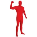 Rubie ́s Kostüm Rotes Ganzkörperkostüm - Karneval Faschingskostüm, Das farbenfrohe Kostüm für wirklich vollständige Verkleidung! rot XL