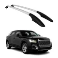 Aluminium Dachreling Relingträger für Audi Q2 2017-2026 Silber 2x