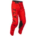 Fly Racing 2025 Kinetic Center Motocross Hose Unisex Rot Schwarz MX Off-Road