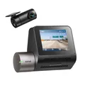70mai Dashcam Auto Vorne und Hinten A510-1, 1944P A510 + Heckkamera RC11, Autokamera Schwarz, HDR, ADAS, f/1.8, Super Nachtsicht, G-Sensor, GPS