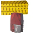 HELLA 12V RÜCKLEUCHTE HALOGEN GLÜHLAMPEN WEIß/ROT LINKS 2VA 998 233-271