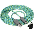 snakebyte NSWL USB Charge:CableTM USB-C® - Türkis/Gelb