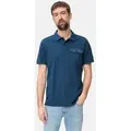camel active Poloshirt aus reiner Baumwolle Kurzarm Shirts_Poloshirt blau XXXL (60)