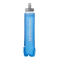 Salomon Soft Flask 500ml/17oz 42 Unisex Soft-Trinkflasche, Einfach zu handhaben, Komfort, Ventil mit hoher Durchflussrate, Blau