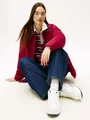 Tommy Jeans TJW FLATFORM ESS MU Plateausneaker, Freizeitschuh, Halbschuh, Schnürschuh mit Kontrastbesatz
