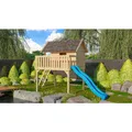 KARIBU Spielturm, BxHxT: 198 x 329,5 x 243 cm, natur - braun