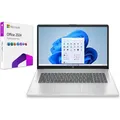 HP 17 Core i7-1355U Intel Iris Xe 64GB 4TB SSD Office 21 Win 11 Pro - Silber