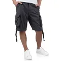 Surplus Raw Vintage Cargoshorts Surplus Raw Vintage Airborne Vintage Herren Cargoshorts grau S