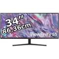 Samsung Monitor ViewFinity S5, S34C500GAU, 34 Zoll, UWQHD 3440 x 1440 Pixel, 5 ms, 100 Hz