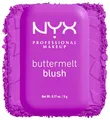 NYX Professional Makeup Buttermelt Blush, Rouge, Cremige Textur mit Shea Butter, Mandelbutter & Mangobutter, Einfach zu verblenden für einen frischen Look, Farbe: 12 All The Butta